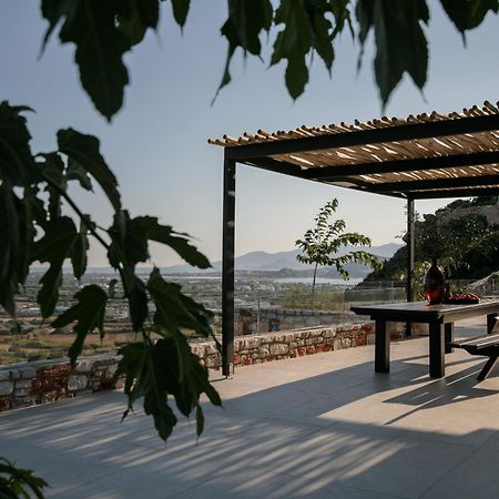 Wow Panoramic View Deluxe Villas Agkidia Dış mekan fotoğraf