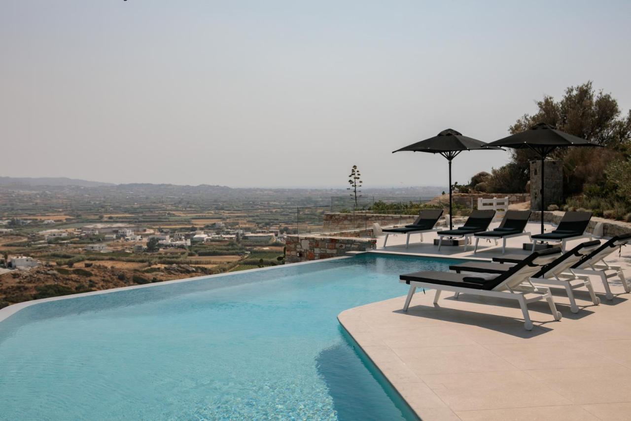 Wow Panoramic View Deluxe Villas Agkidia Dış mekan fotoğraf