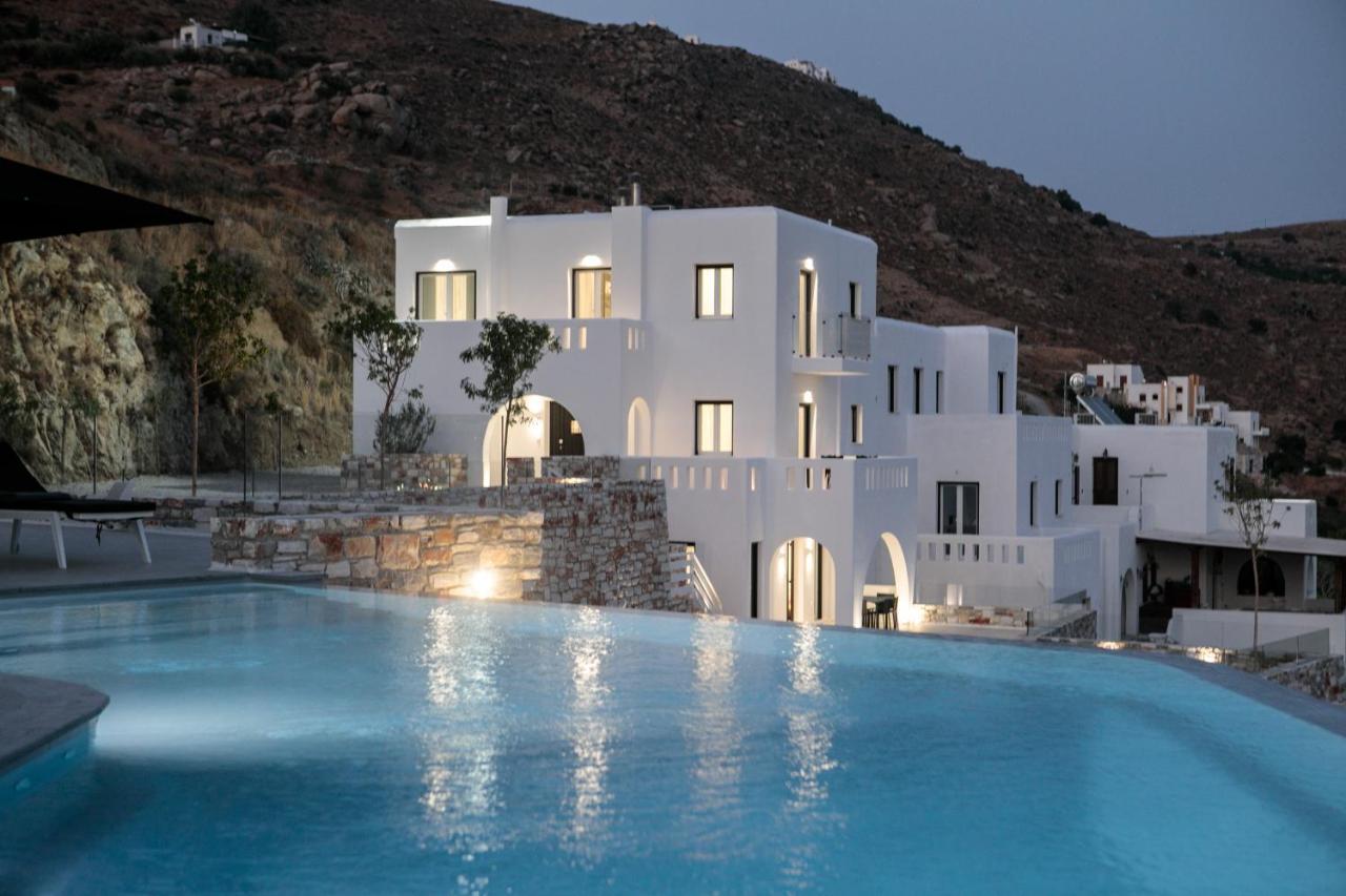Wow Panoramic View Deluxe Villas Agkidia Dış mekan fotoğraf