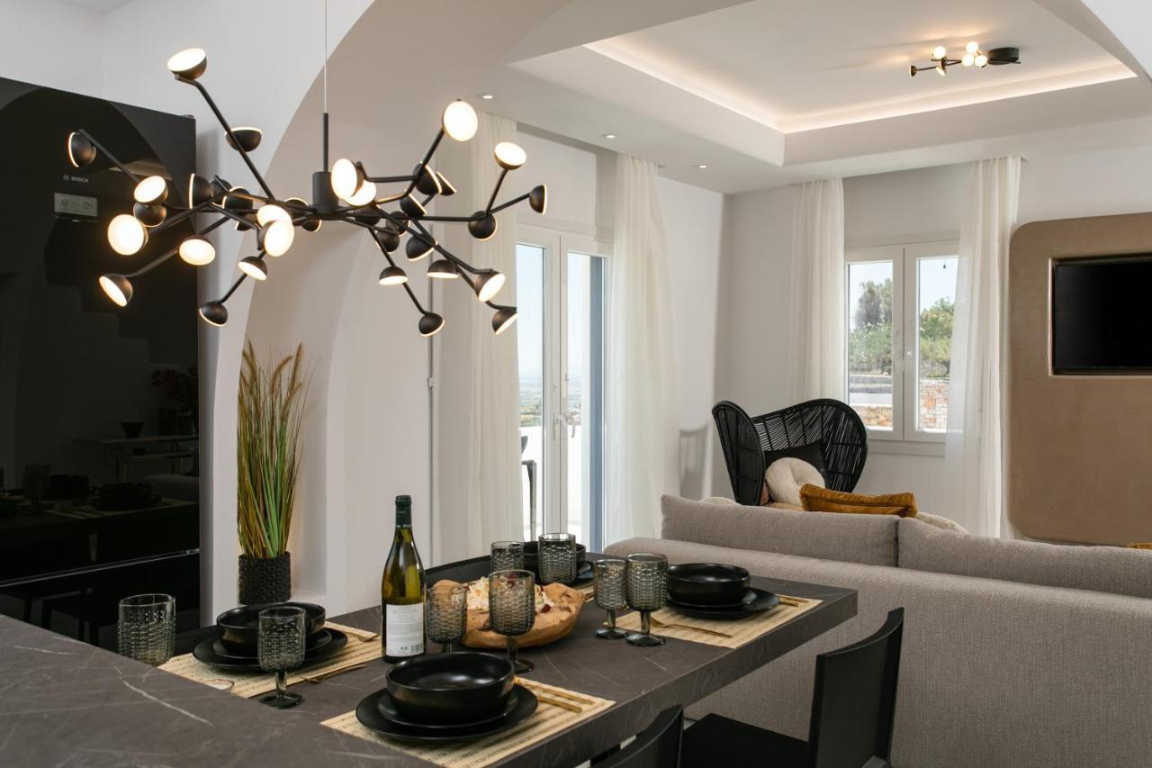 Wow Panoramic View Deluxe Villas Agkidia Dış mekan fotoğraf