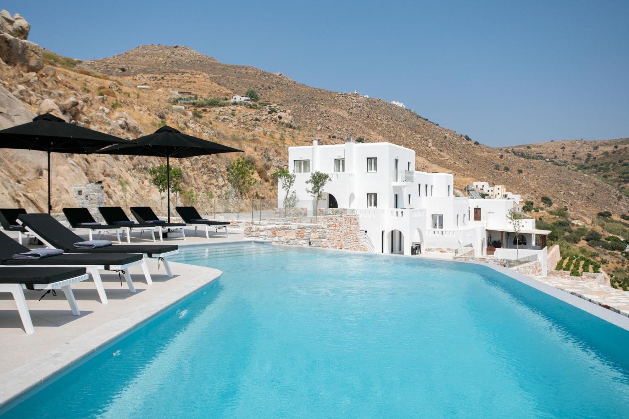 Wow Panoramic View Deluxe Villas Agkidia Oda fotoğraf